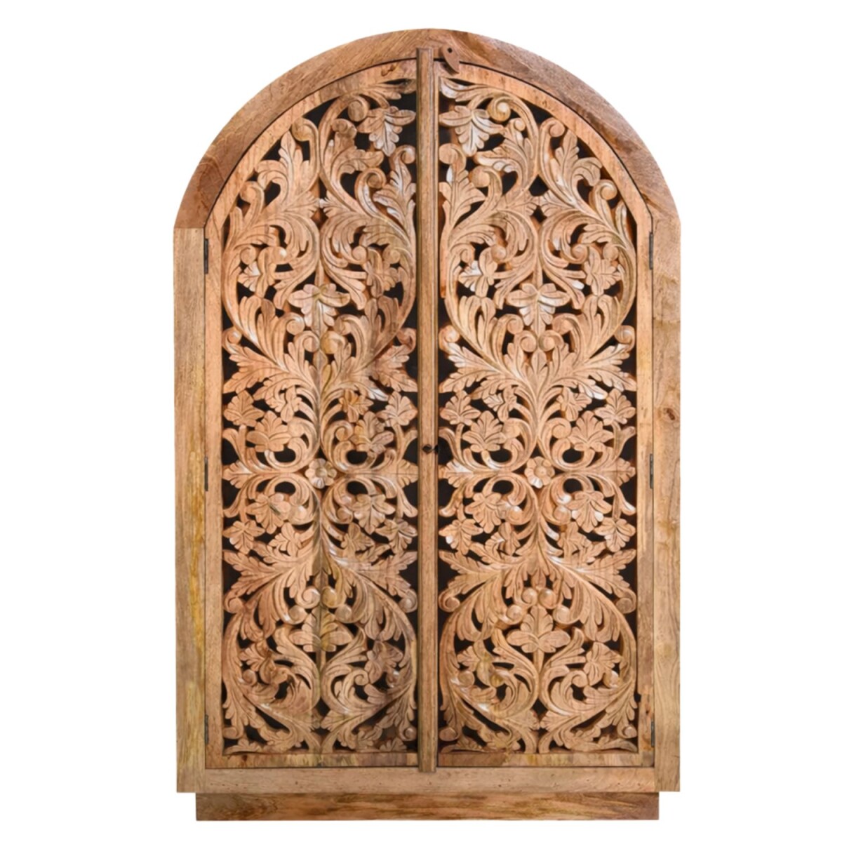 Highboard Menaka 180 cm, massief hout, m box
