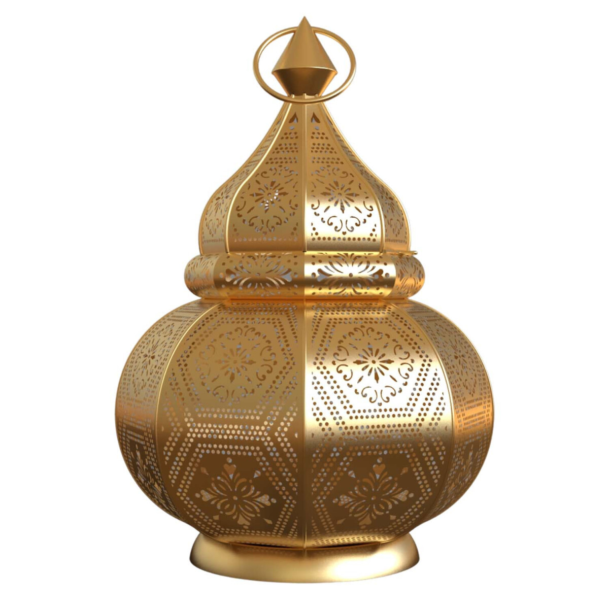 Oosterse lantaarnversiering Maha Gold box