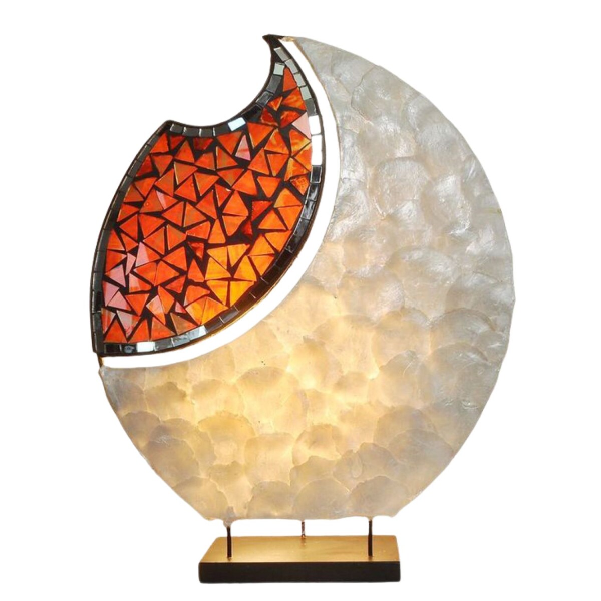 Tafellamp Yoko 45 cm, boho-stijl | Handg box