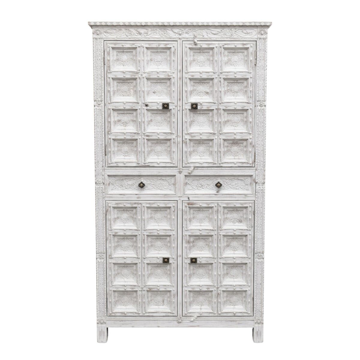 Highboard Rahu 192 cm massief hout vinta box