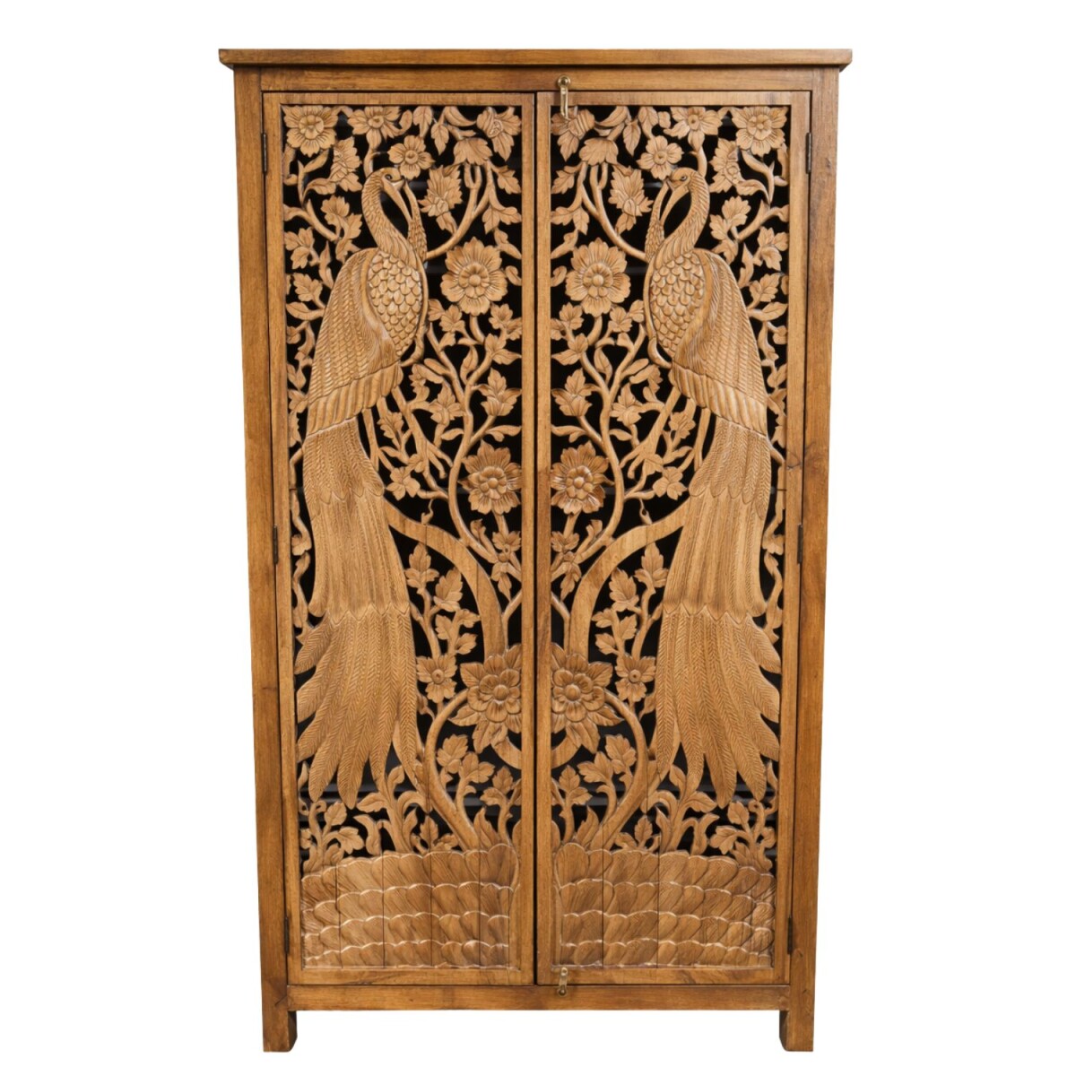 Highboard Ravina 190 cm massief hout vin box