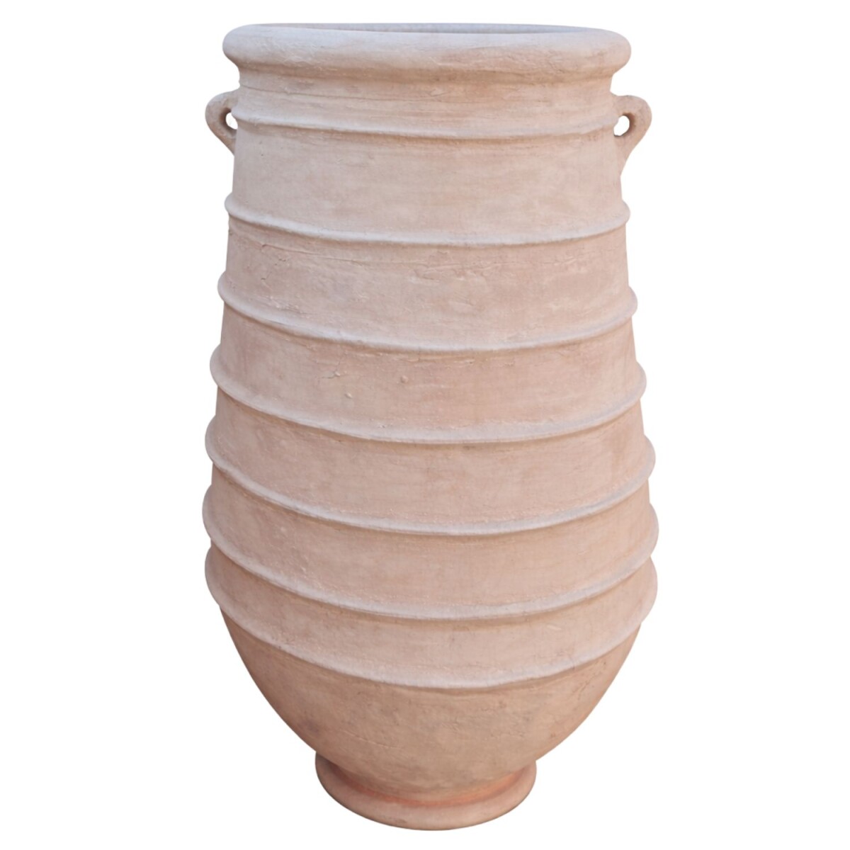Bloempot Manarolla 100 cm van terracotta | Boho-tuinontwerp