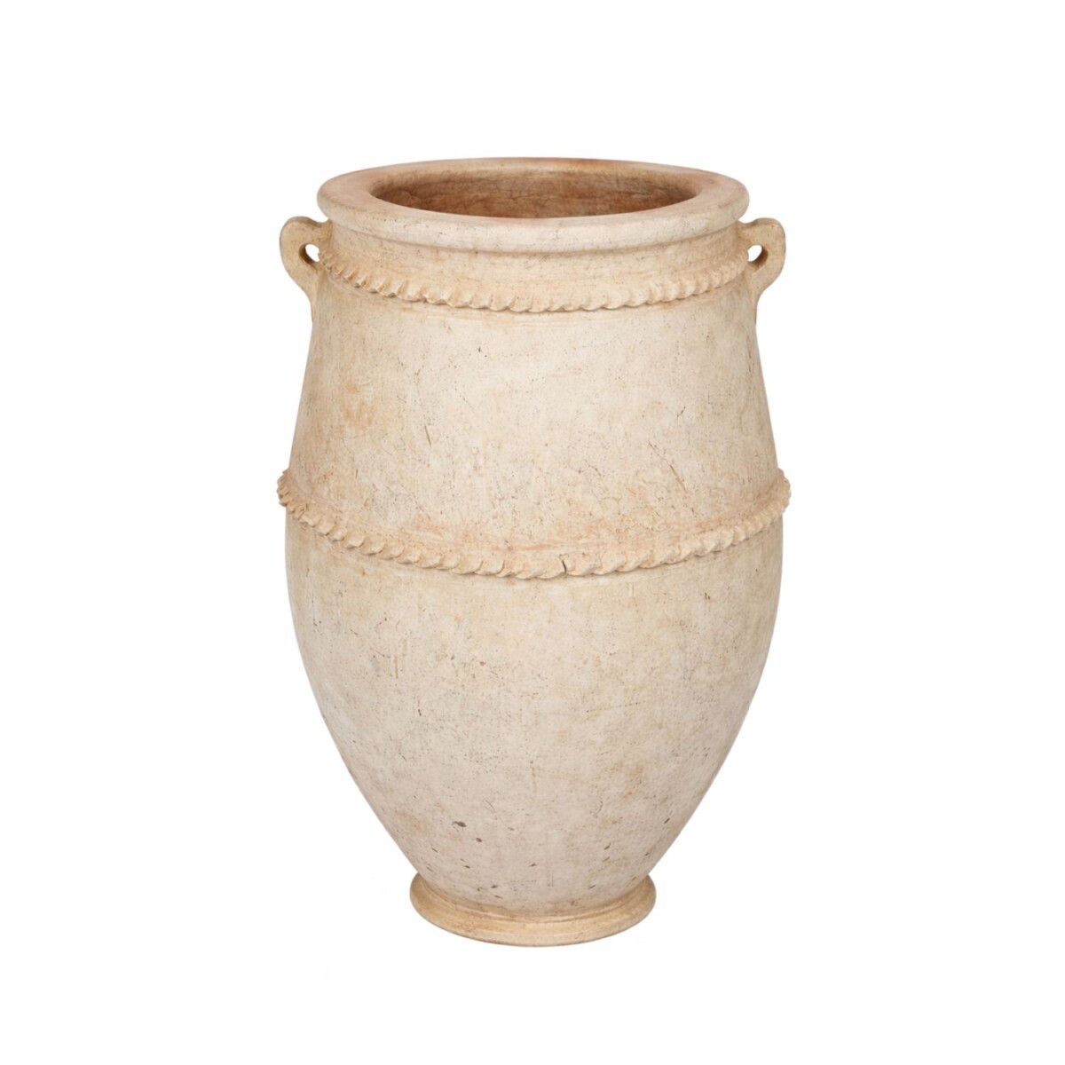 Bloempot Vadella 80 cm van terracotta | Boho-tuinontwerp