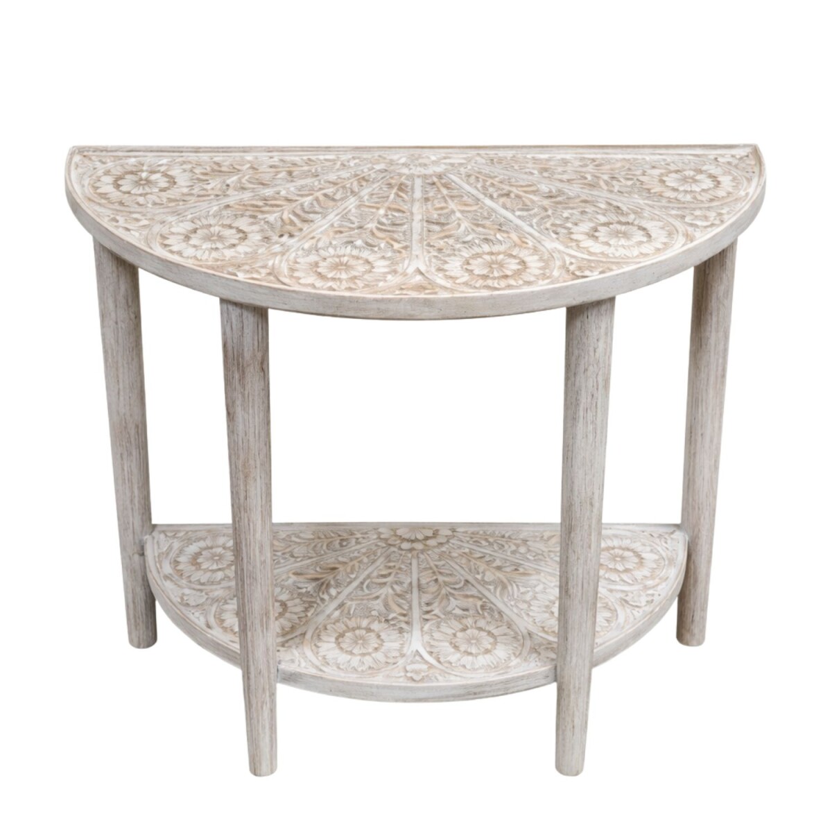 Tashifa-dressoir 72 cm, massief hout, boho-vintage