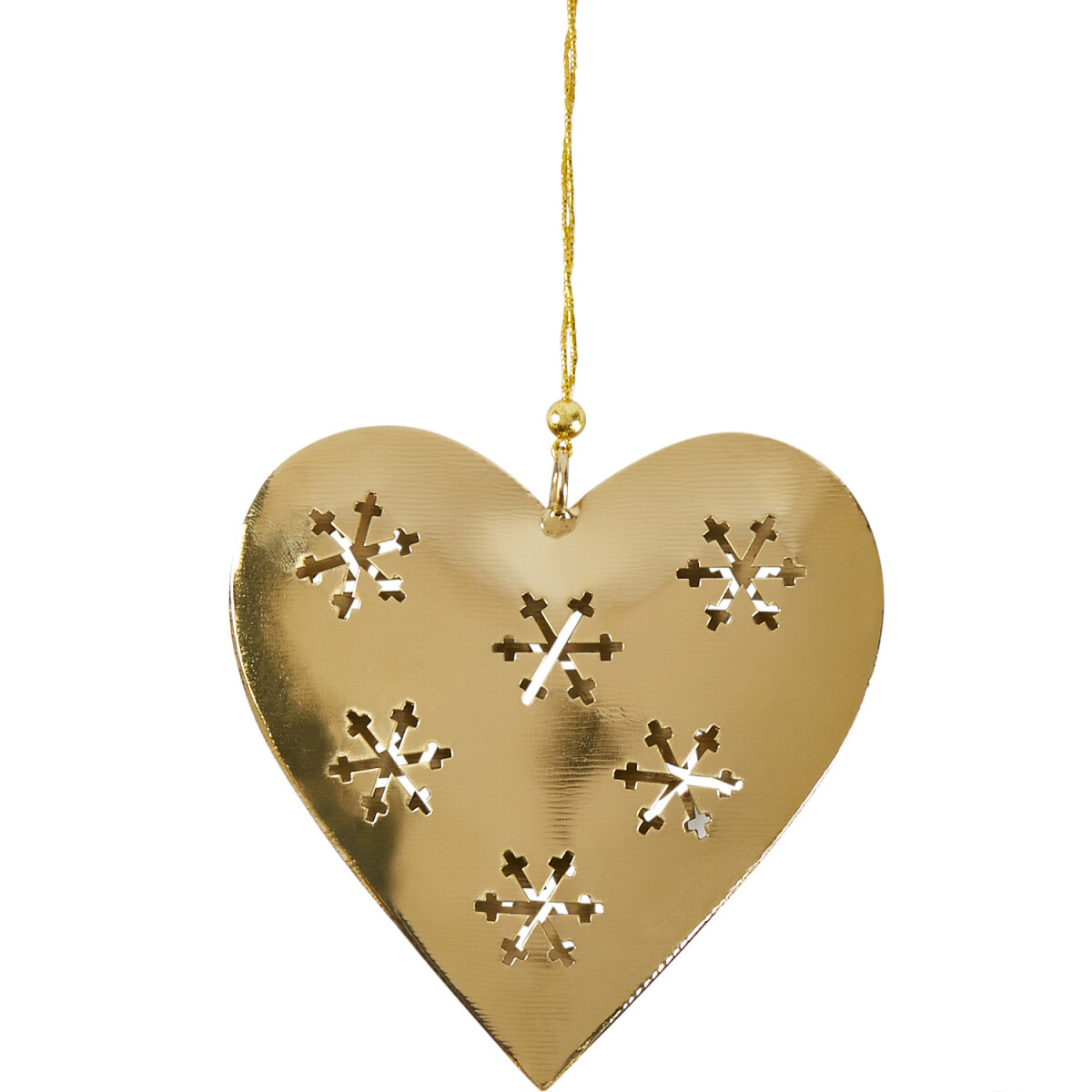 Kersthanger Kerstversiering Hart Goud box