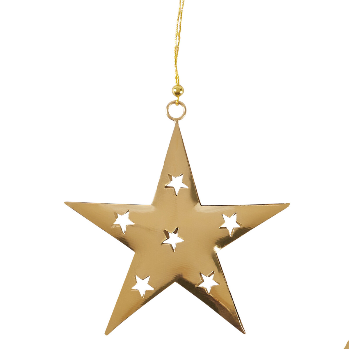 Kersthanger Kerstversiering Ster Goud box