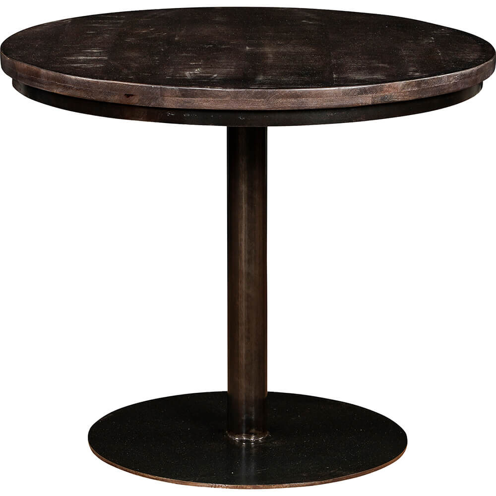 Jack cafétafel zwart – Ø90