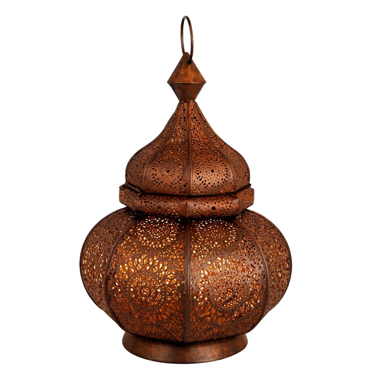 Indiase windlicht Lamis Rost | Handgemaa box