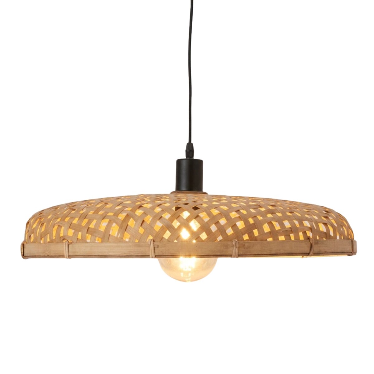 Hängelampe Rattan Natur | Paloma Pendelleuchte 50cm
