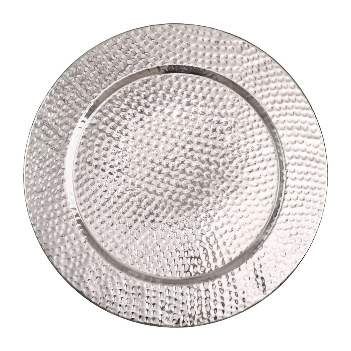 Dienblad Nizza, zilverkleurig, rond, van box