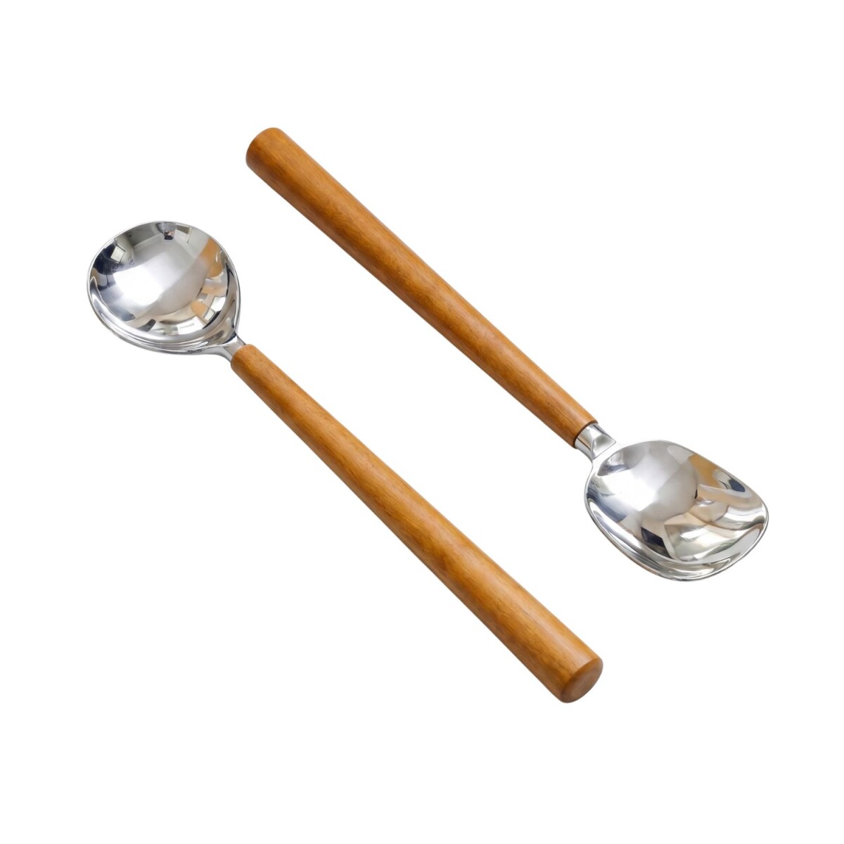2er Set Skandinavisches Salatbesteck Akira 1 edel aus...