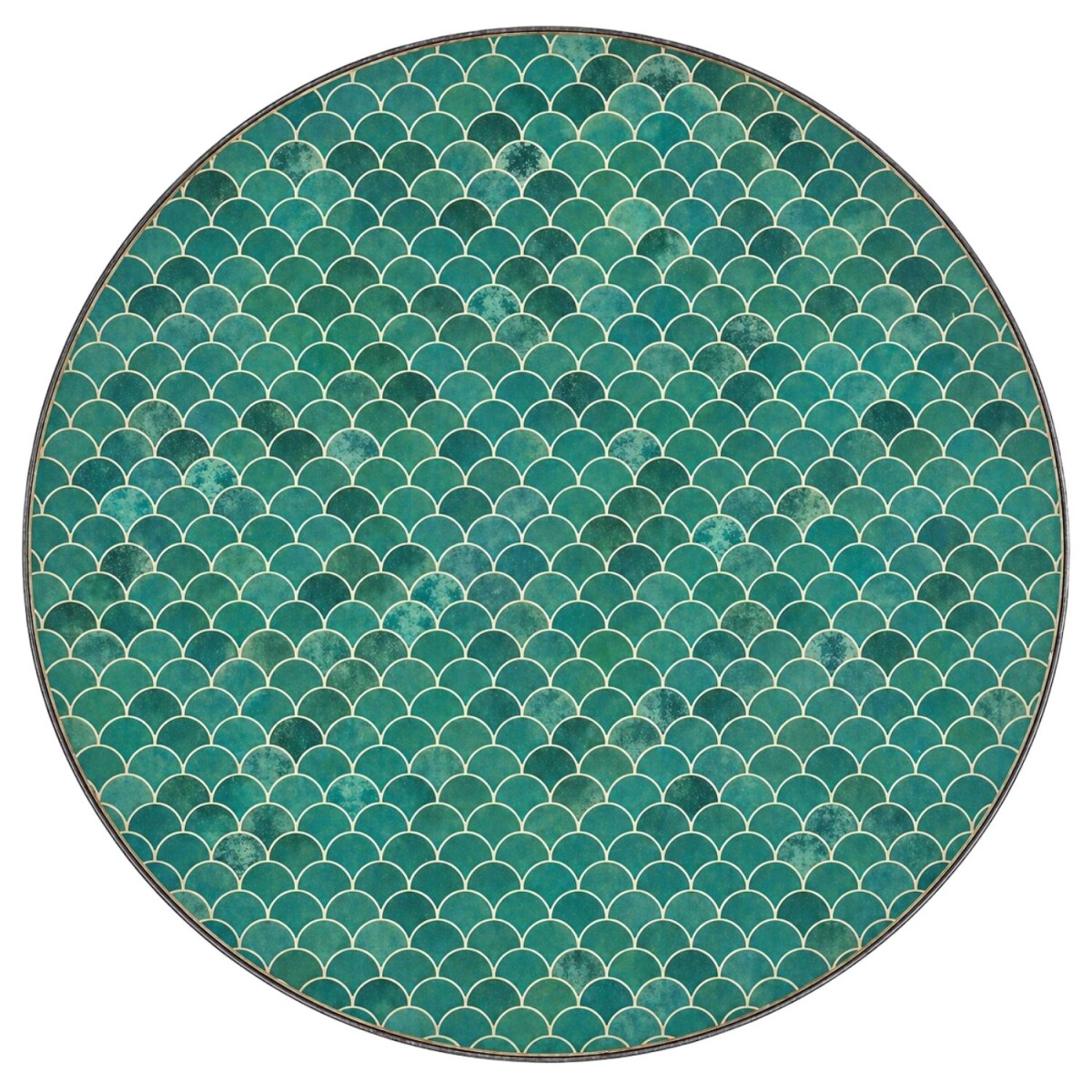 Friglia grün 120cm Mosaikplatte run box