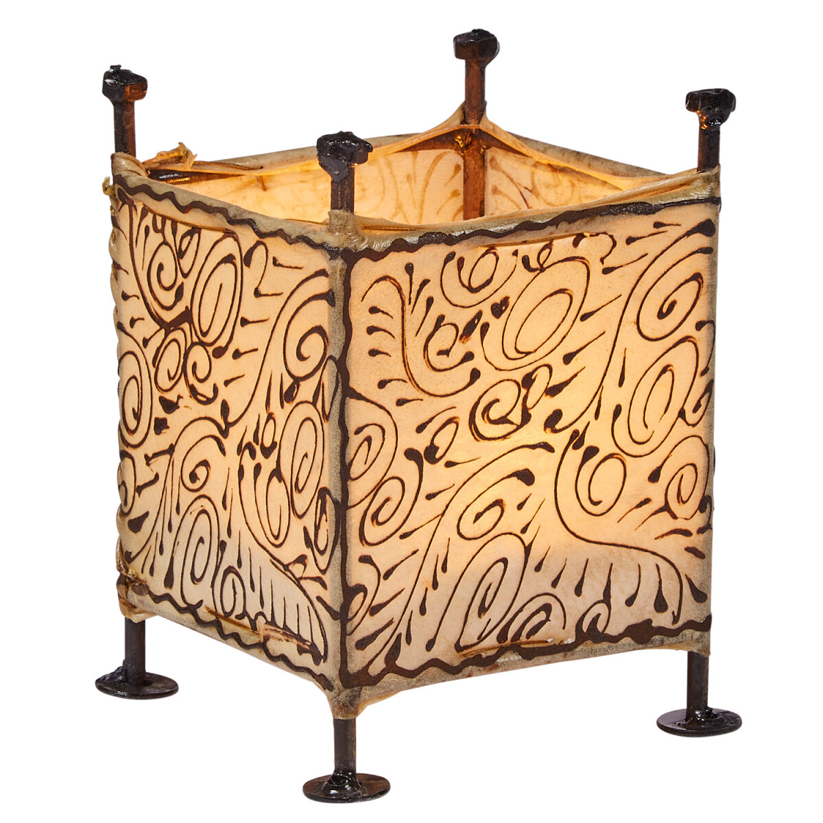 Mediterraan windlicht Budur Nature box