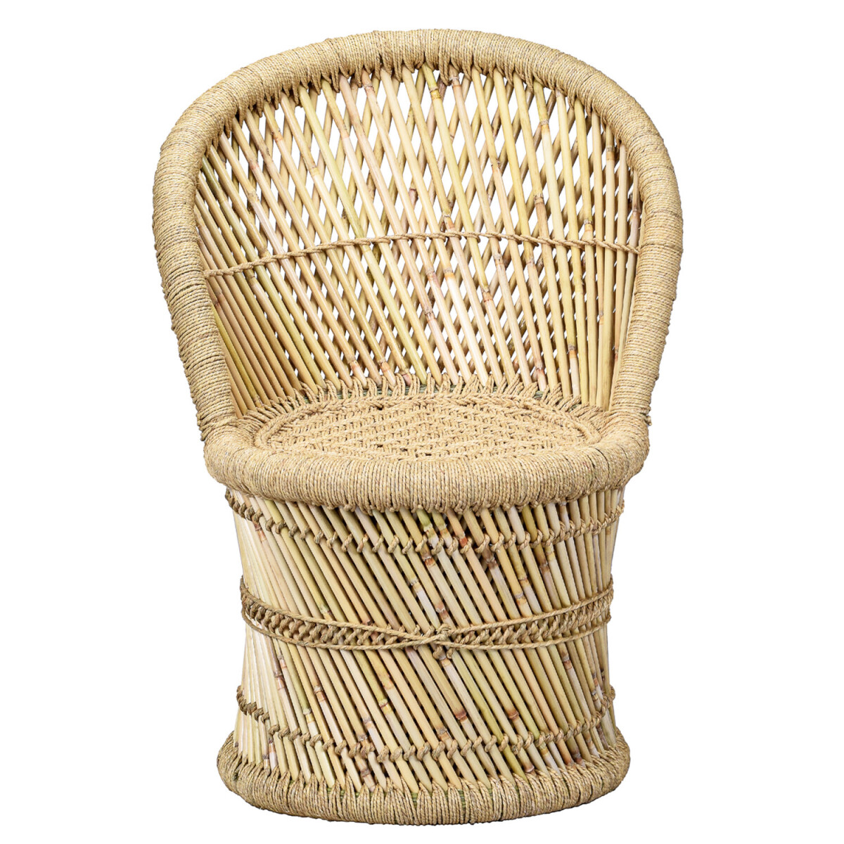 Tuinstoel in boho-stijl, balkonstoel, de box