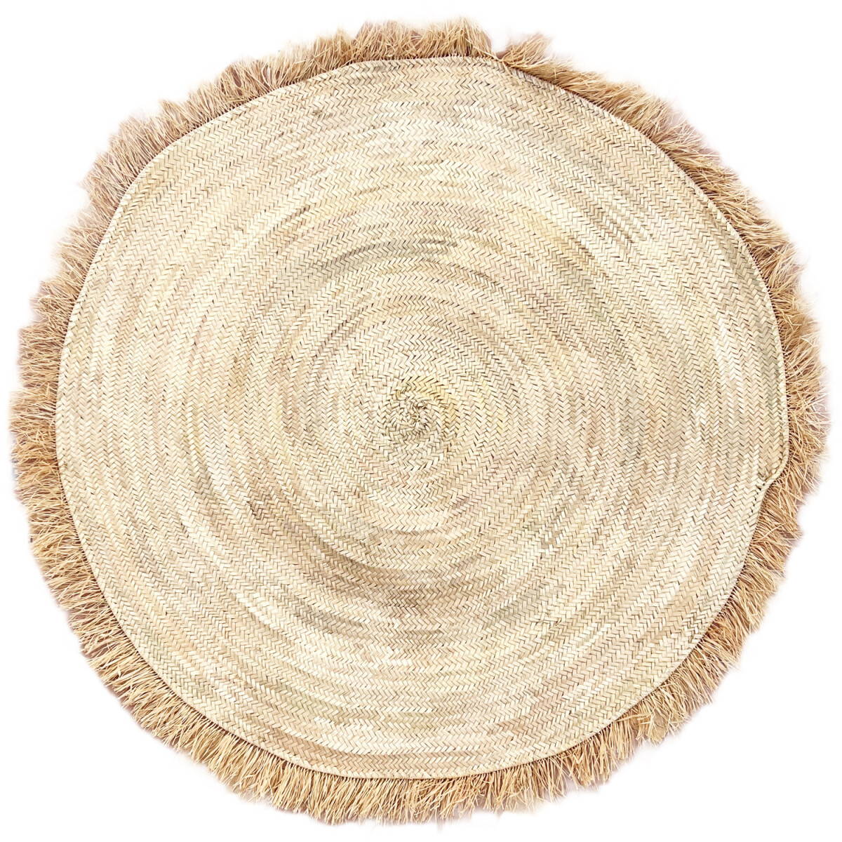 Boho-stijl tapijt voor buiten, rond, Sil box