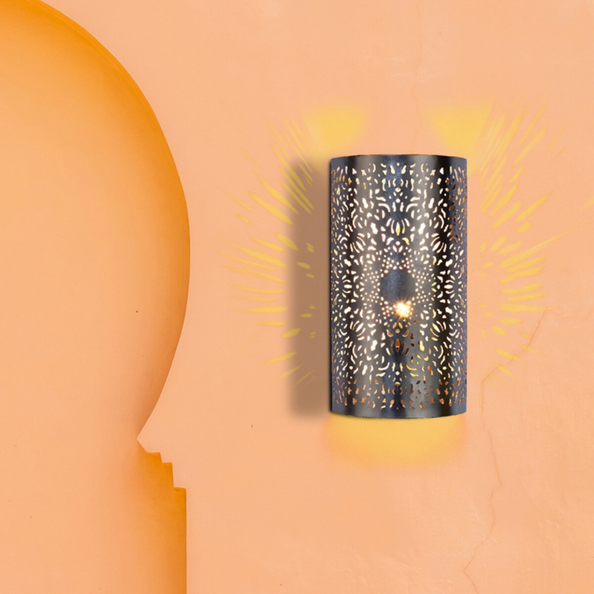 Oosterse wandlamp, wandverlichting, wand box