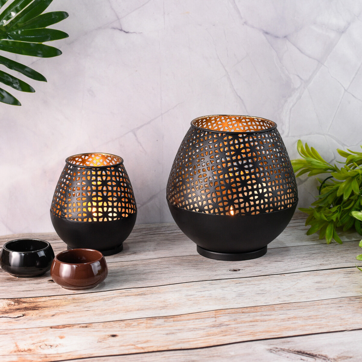 Set van 2 Scandinavische design tuinlant box