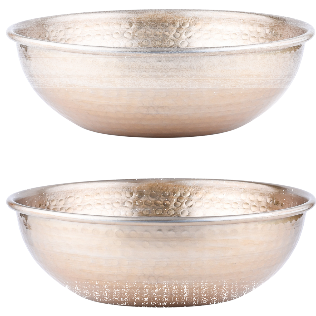 Vintage serveerschaal voor 2 personen, Engla Gold, 27 cm