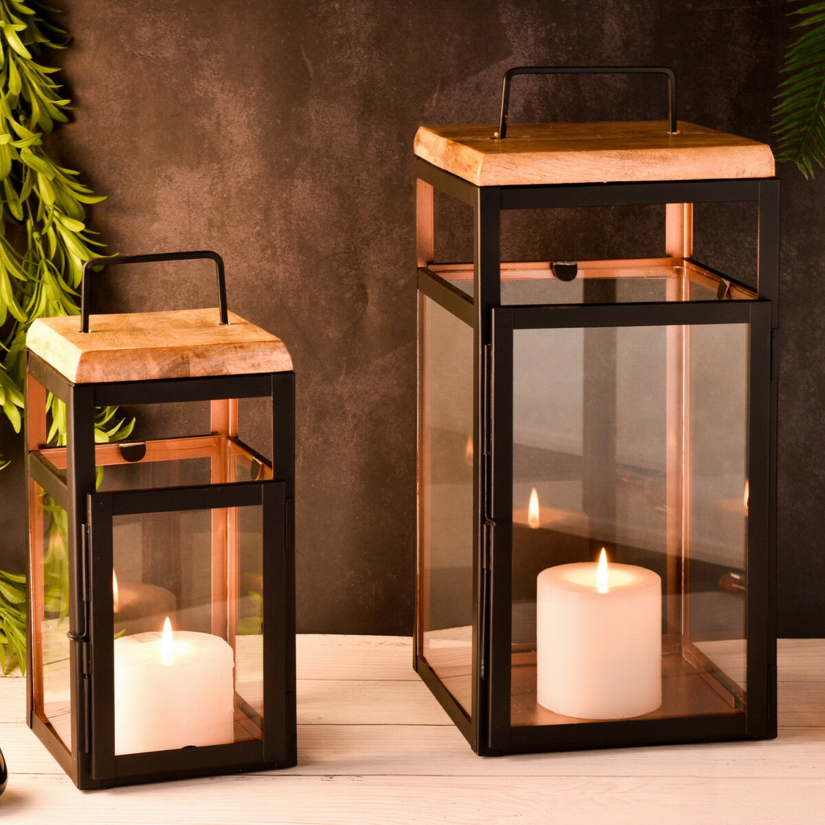 Set van 2 Scandinavische design balkon-  box