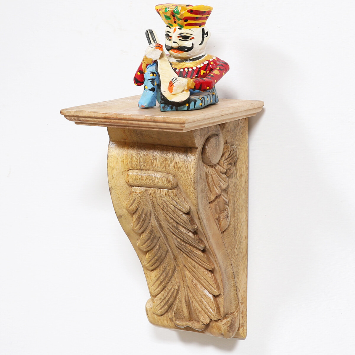 Wandplank van massief hout Yuka box