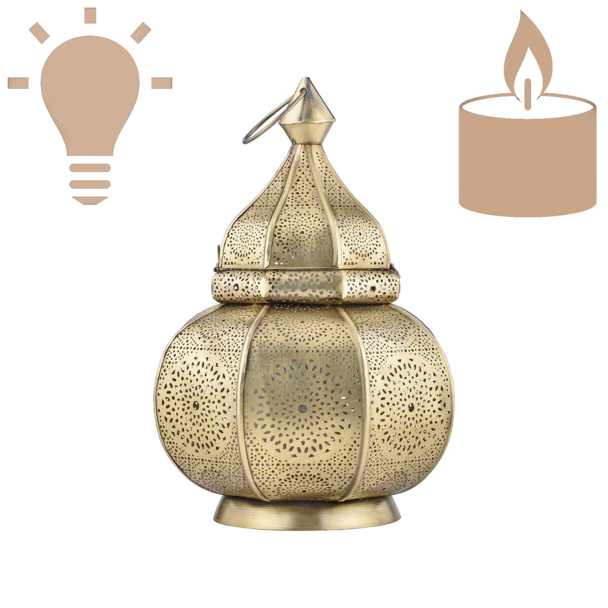 Oosterse lantaarnlamp, tafellamp Lamisa  box