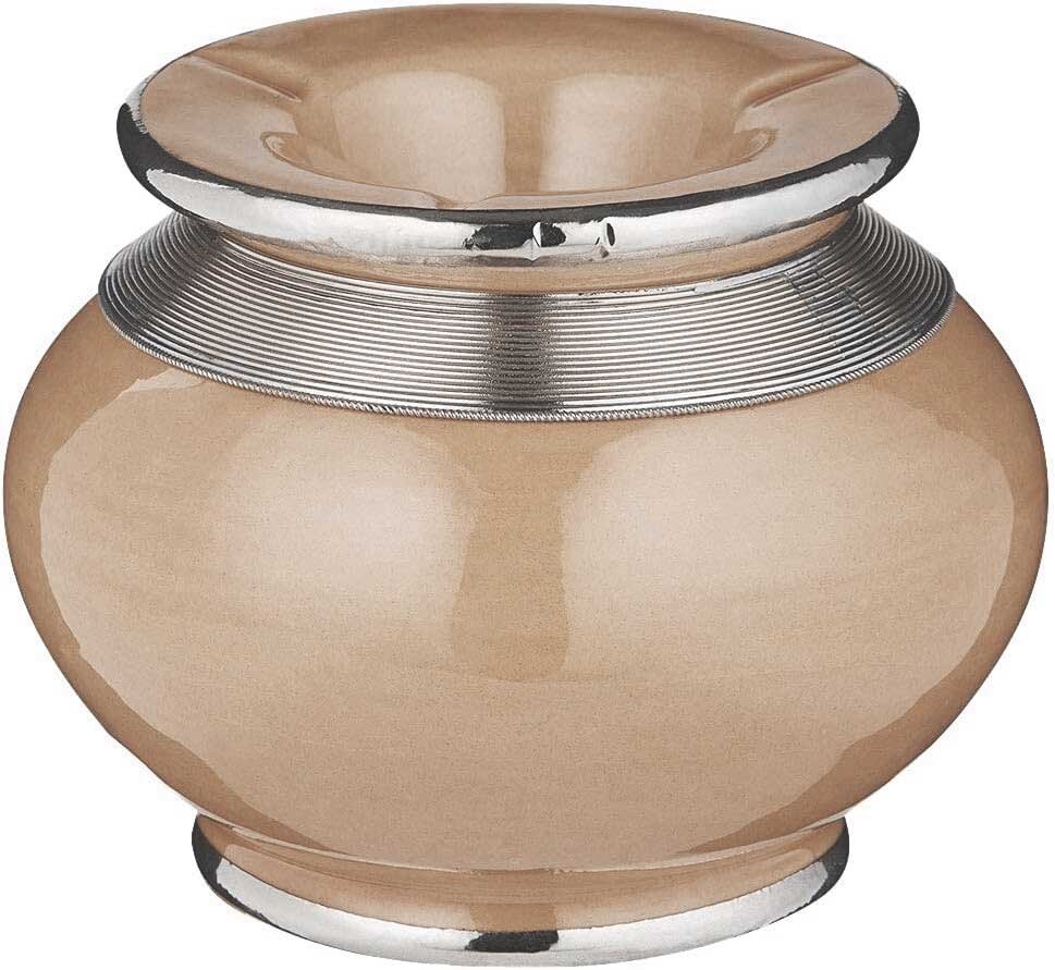 Oosterse asbak Wind-asbak Cariba bruin box