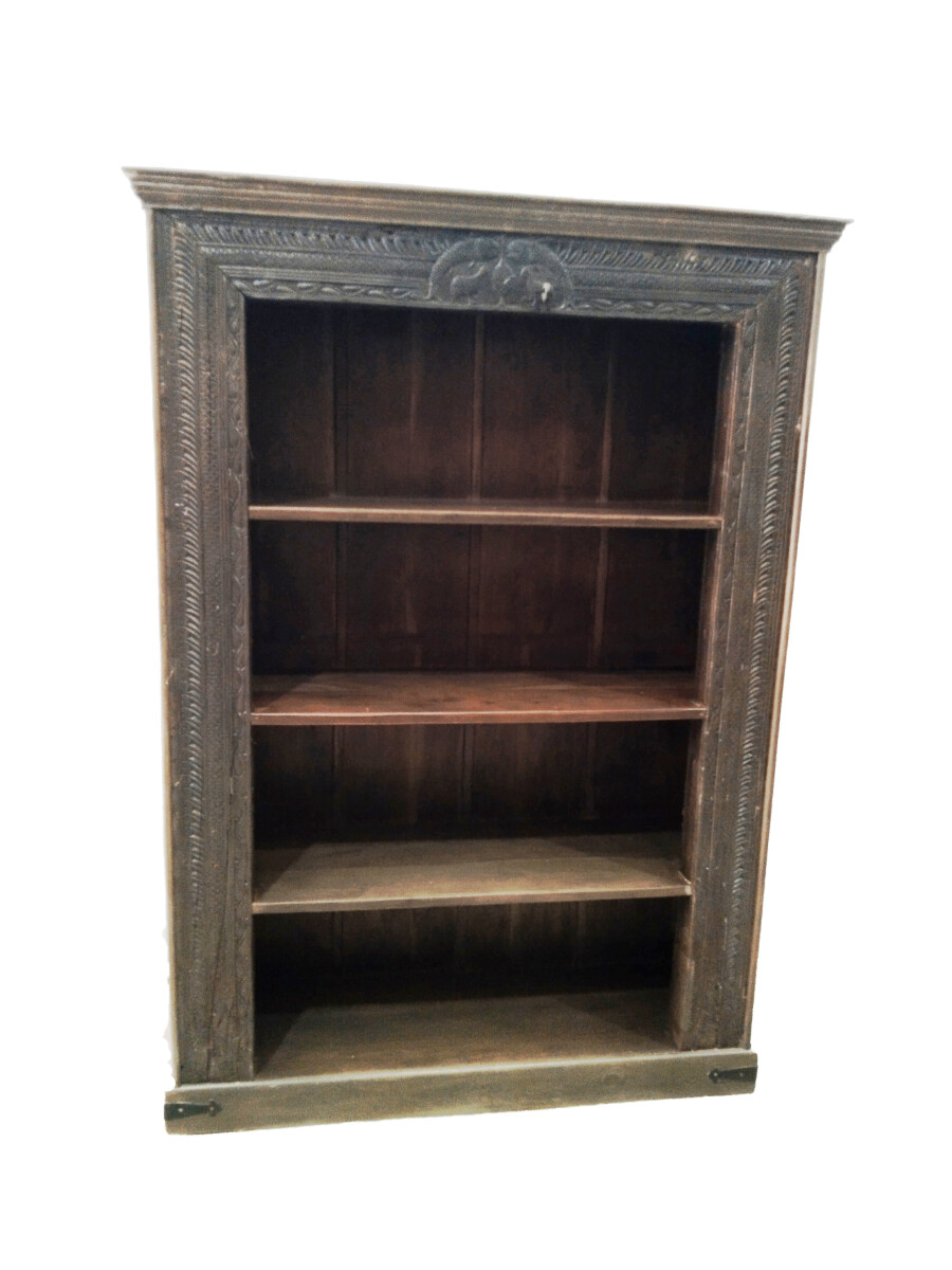 Vintage boekenkast, antiek, 210 cm, mode box