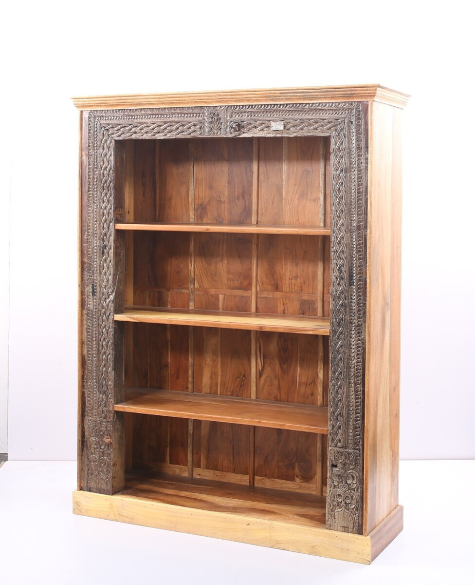 Vintage boekenkast, antiek, 210 cm, mode box