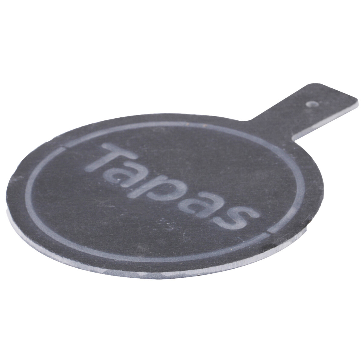 Leisteenplank Tapas-snackplank Serveerplank Bako Rond