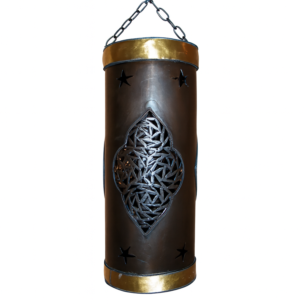 Oosterse plafondlamp Louban box