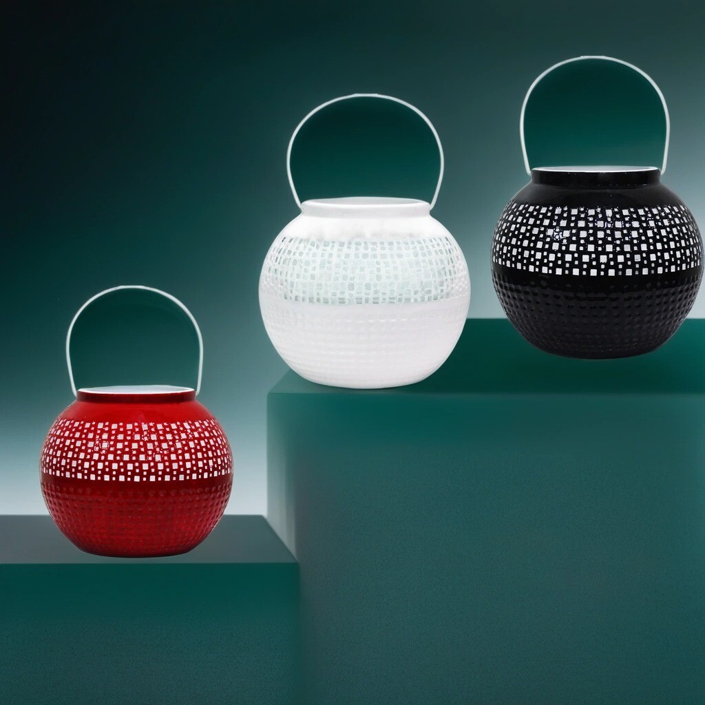 Set van 3 oosterse Indiase windlichten B box