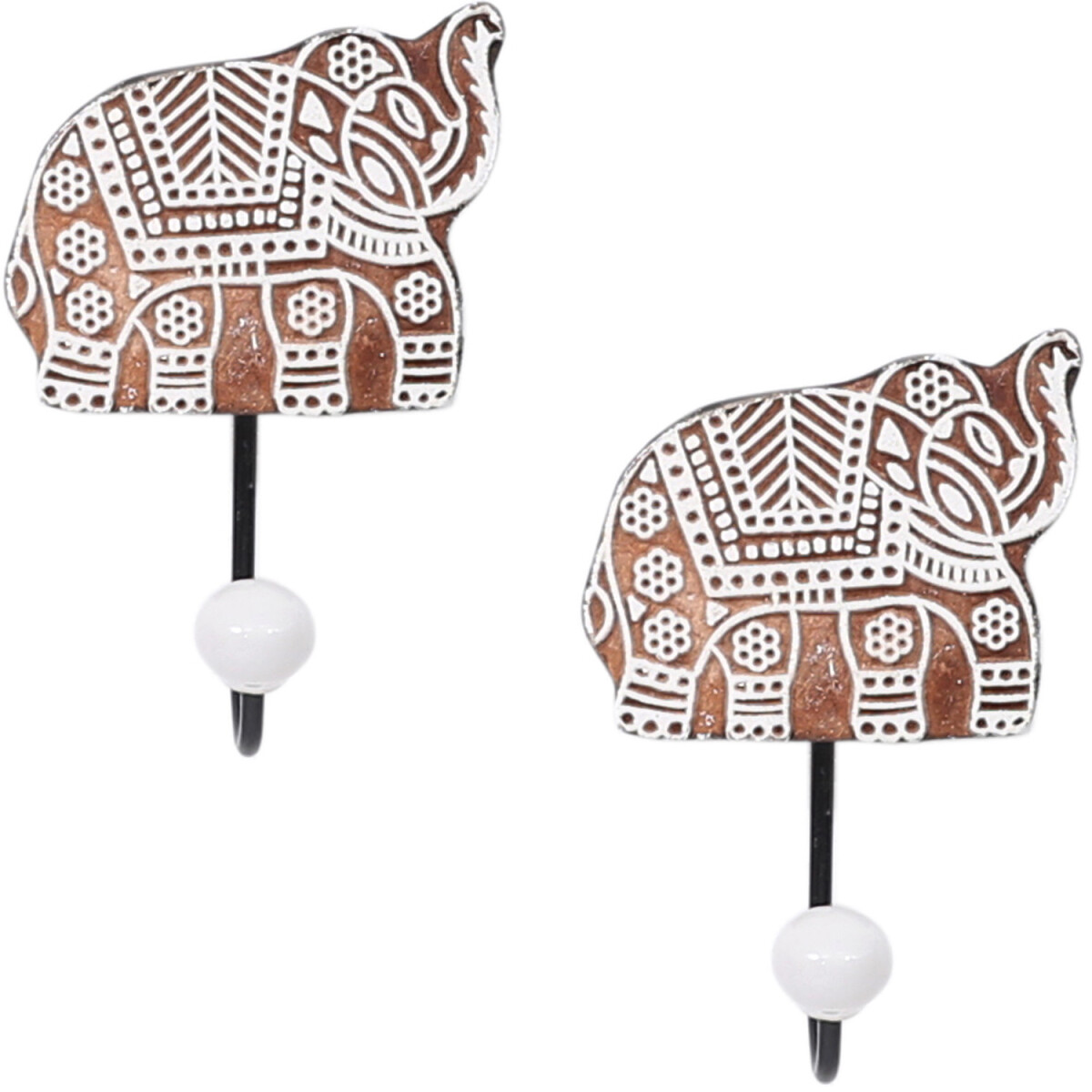 Set van 2 boho-wandhaken voor de kapstok – Anima