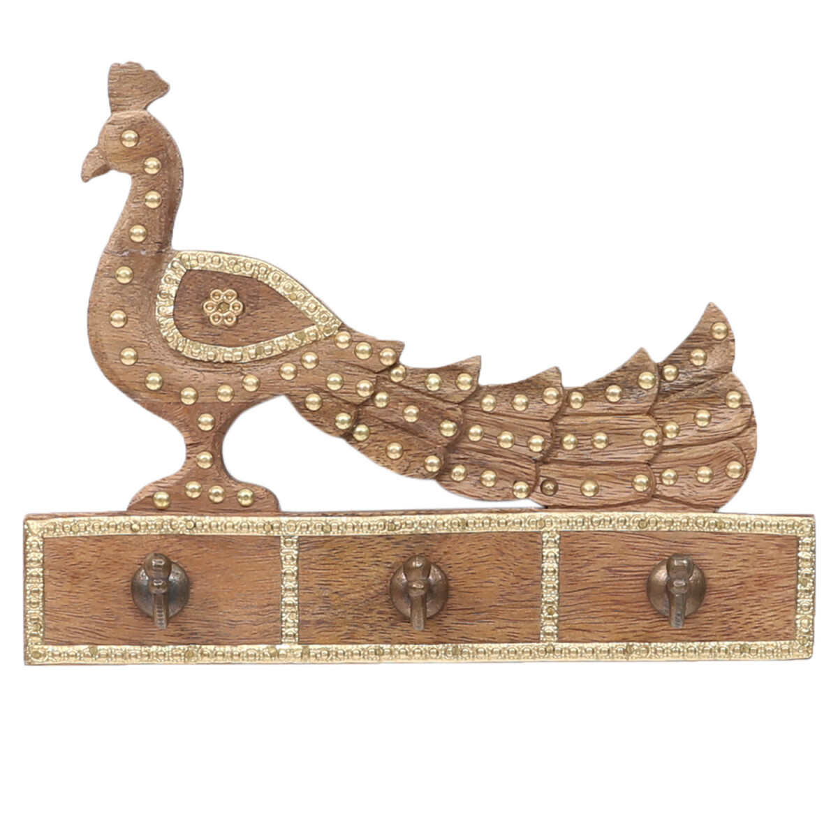 Boho-decoratie: kapstokhaken, kledinghak box