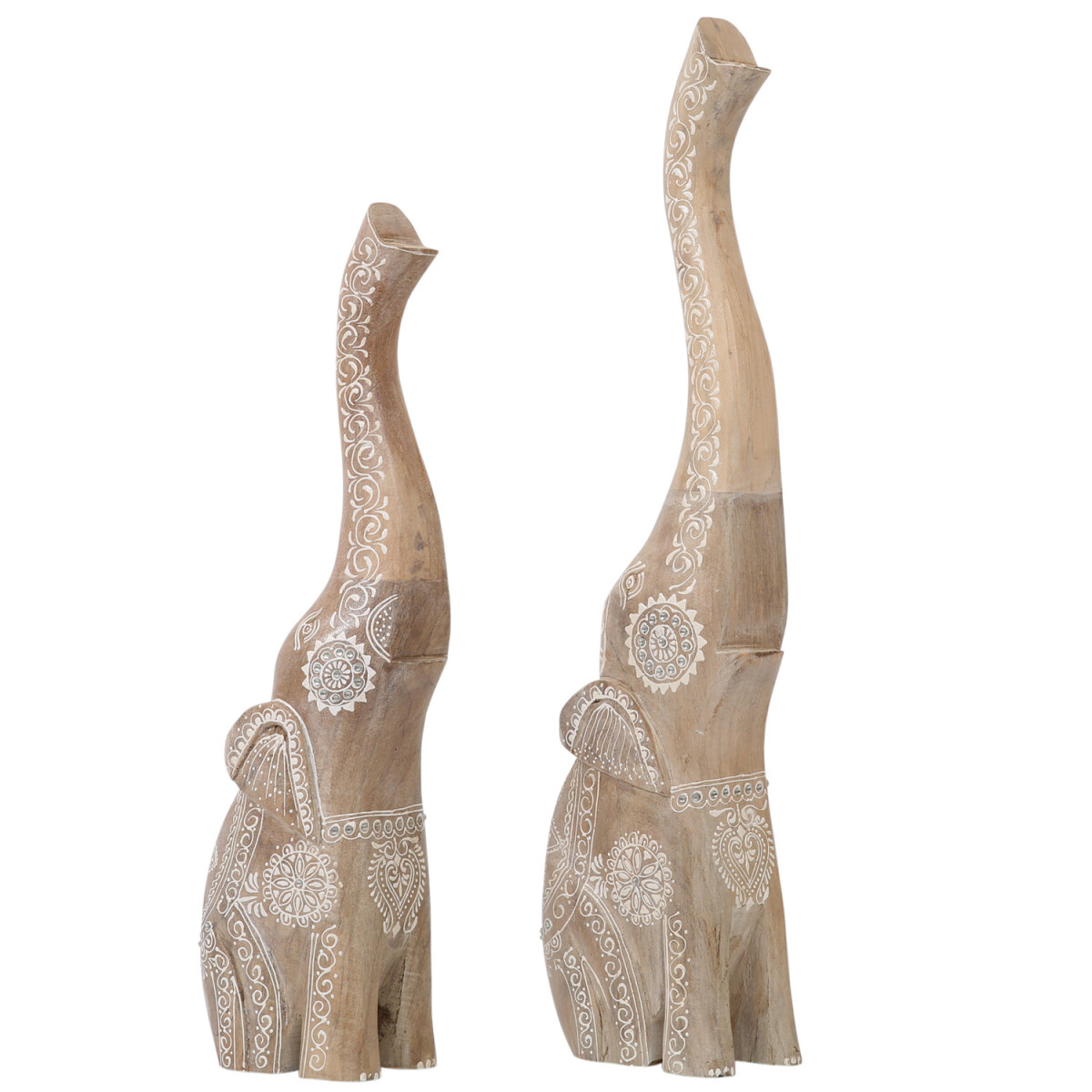 Set van 2 boho-decoraties: decoratiefiguurtjes in de vorm va
