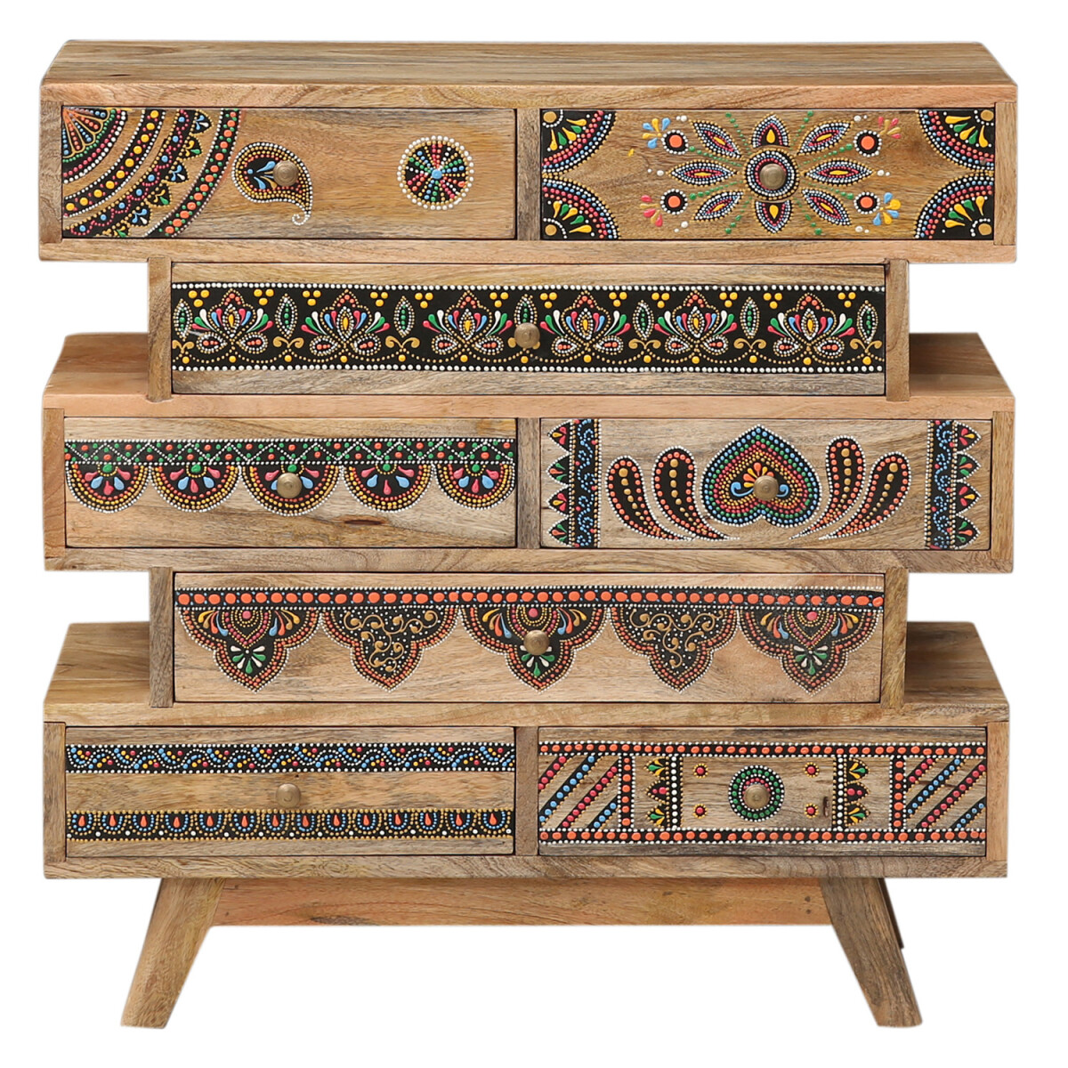 Oosterse decoratieve ladekast met lade L box