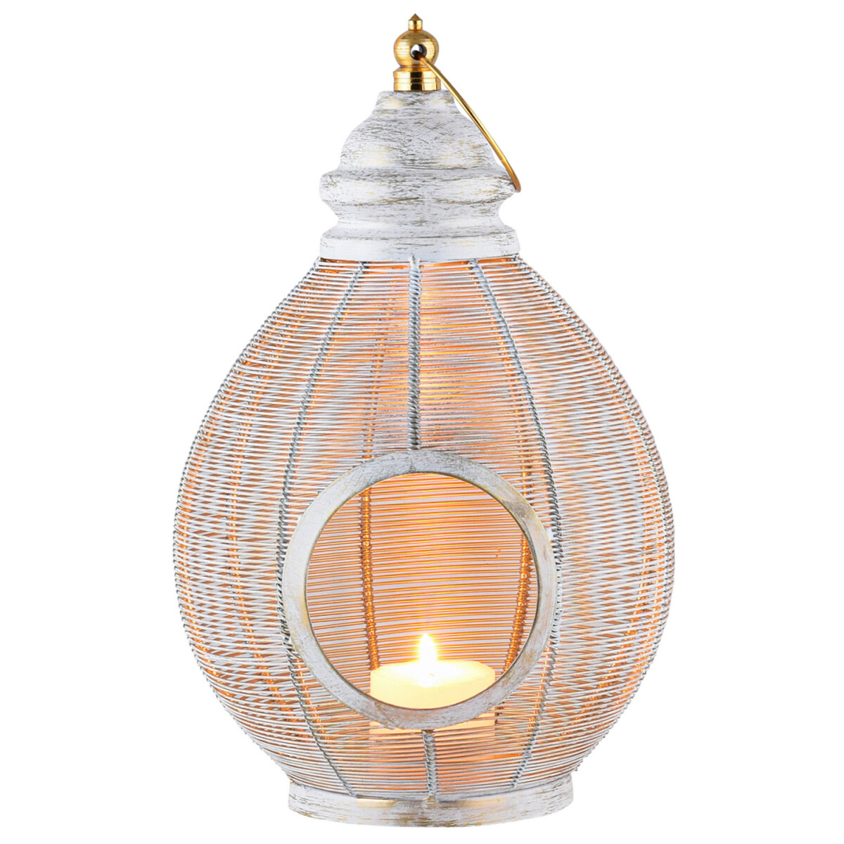 Boho-decoratie, windlicht, theelichthoud box