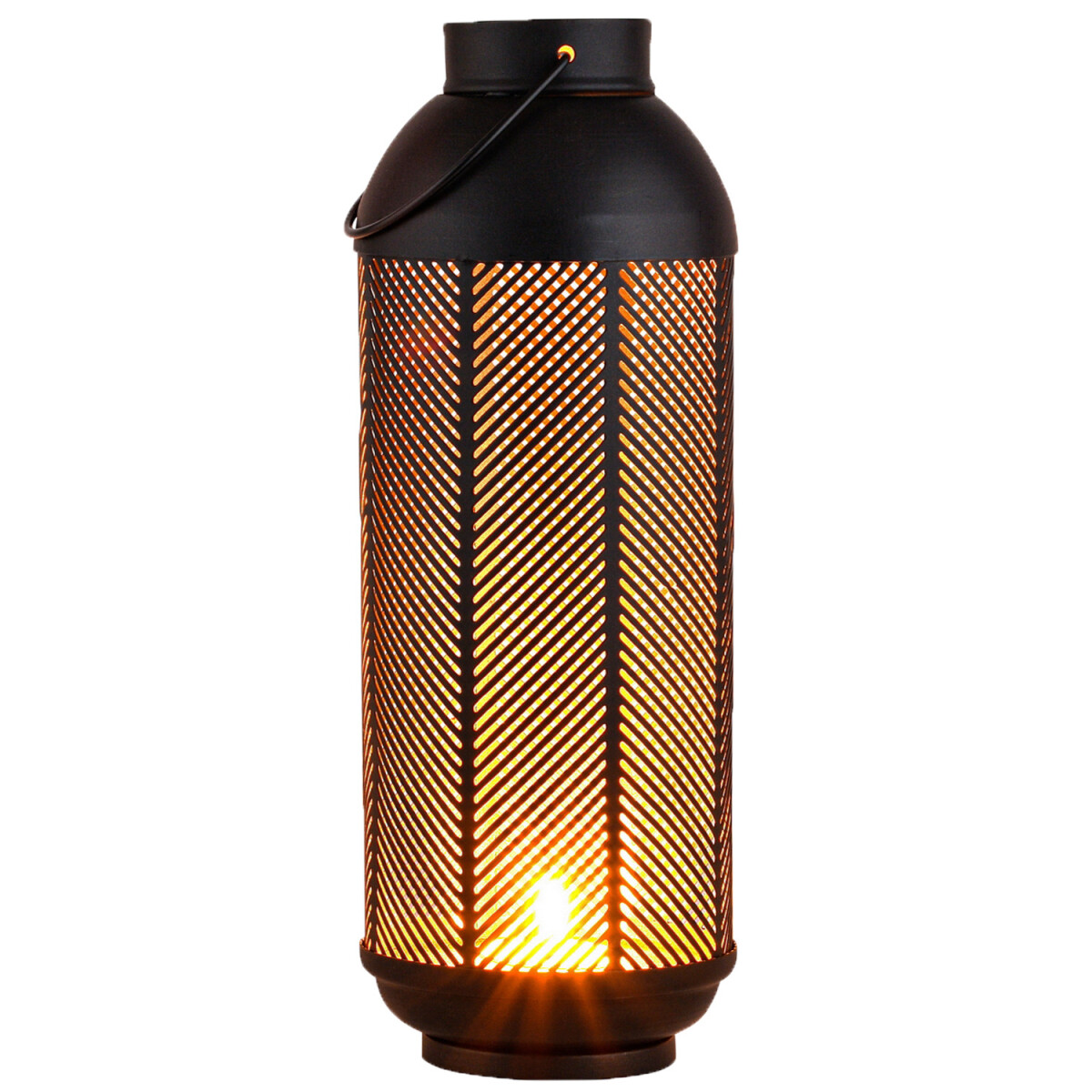 Scandinavische decoratie: windlicht, theelichthouder, kandel