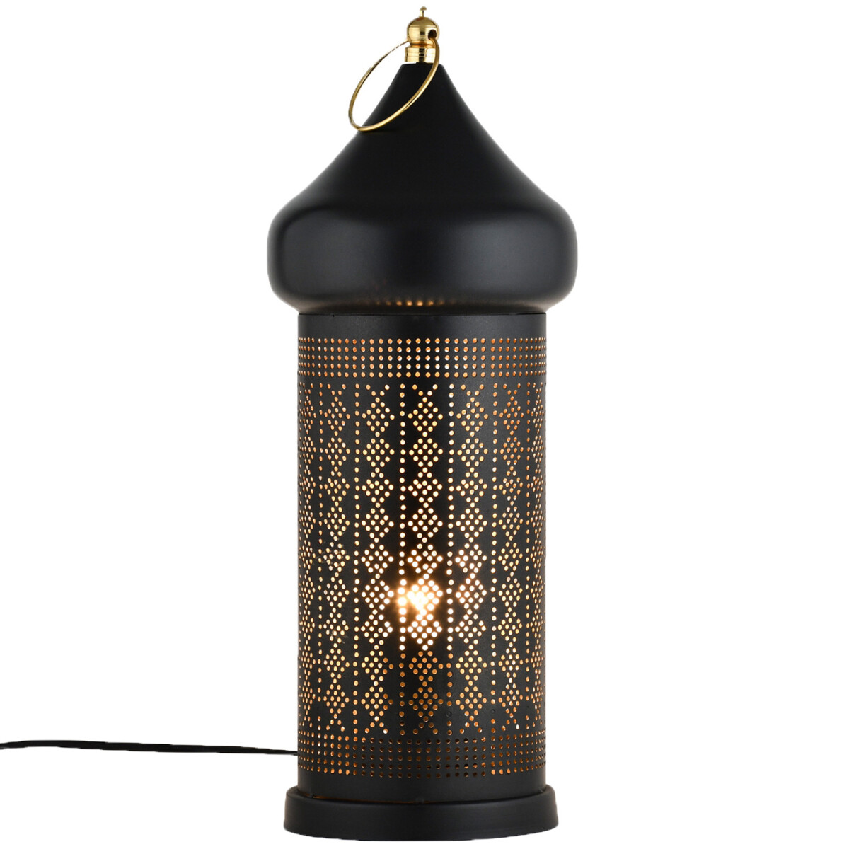 Oosterse decoratieve staande lamp, tafel box