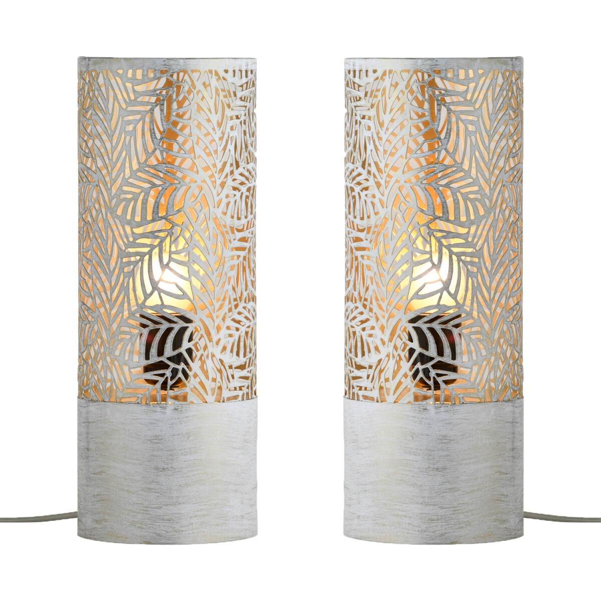 Set van 2 boho-decoratieve tafellampen / nachtlampjes / lamp
