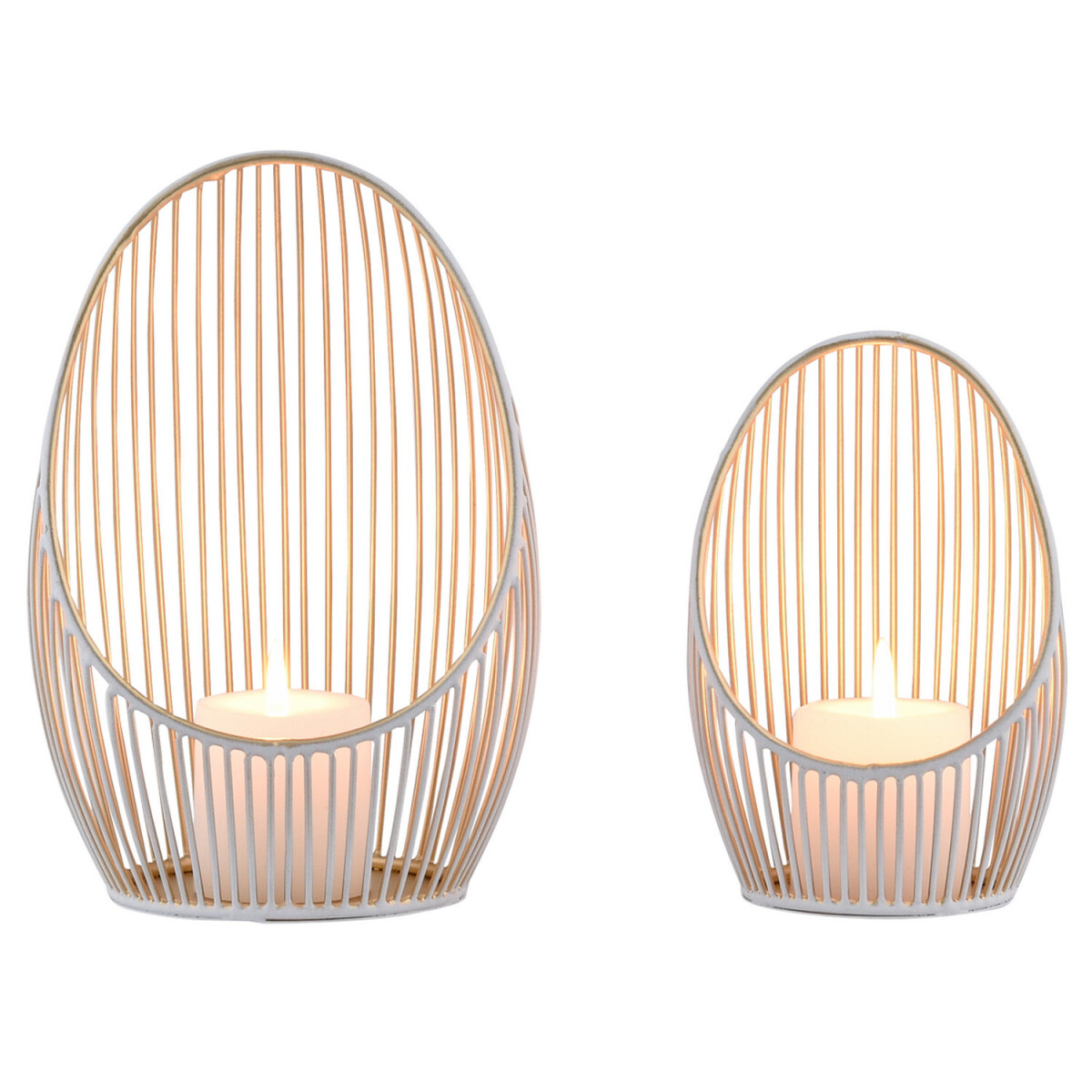 Set van 2 decoratieve, esthetische theel box