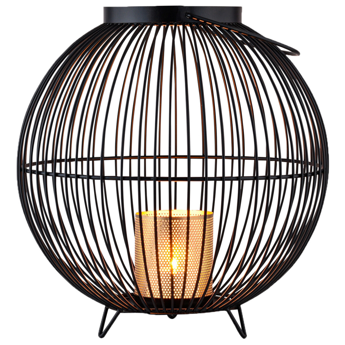 Esthetische decoratieve windlicht, theel box