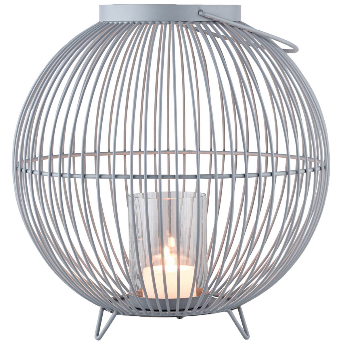 Esthetische decoratieve windlicht, theel box