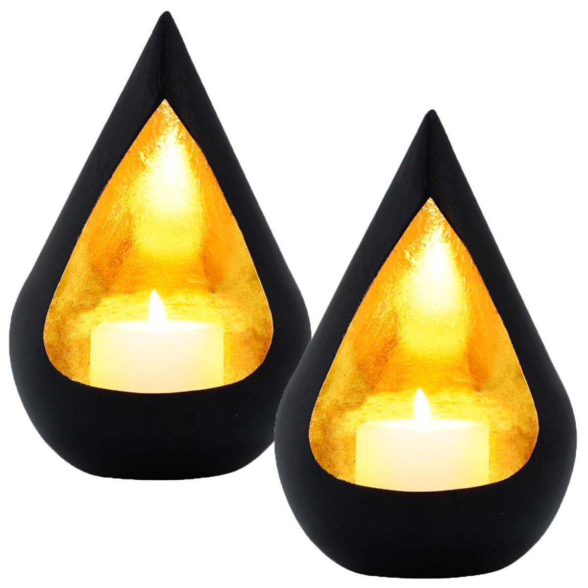 Set van 2 oosterse decoratieve windlicht box