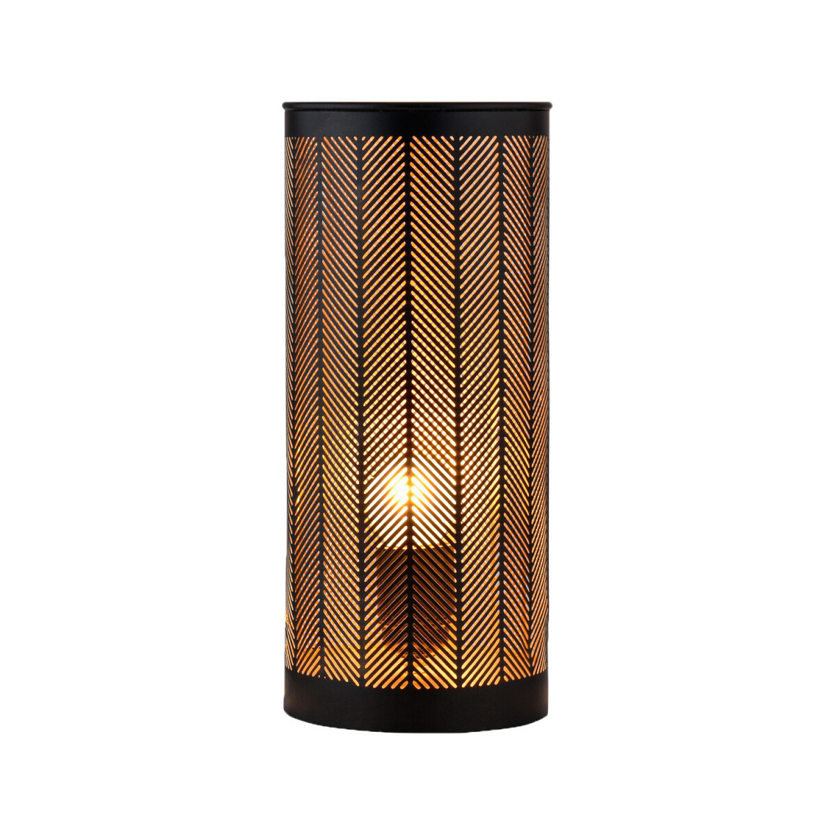 Scandinavische nachtlampje tafellamp lamp Aigna klein zwart