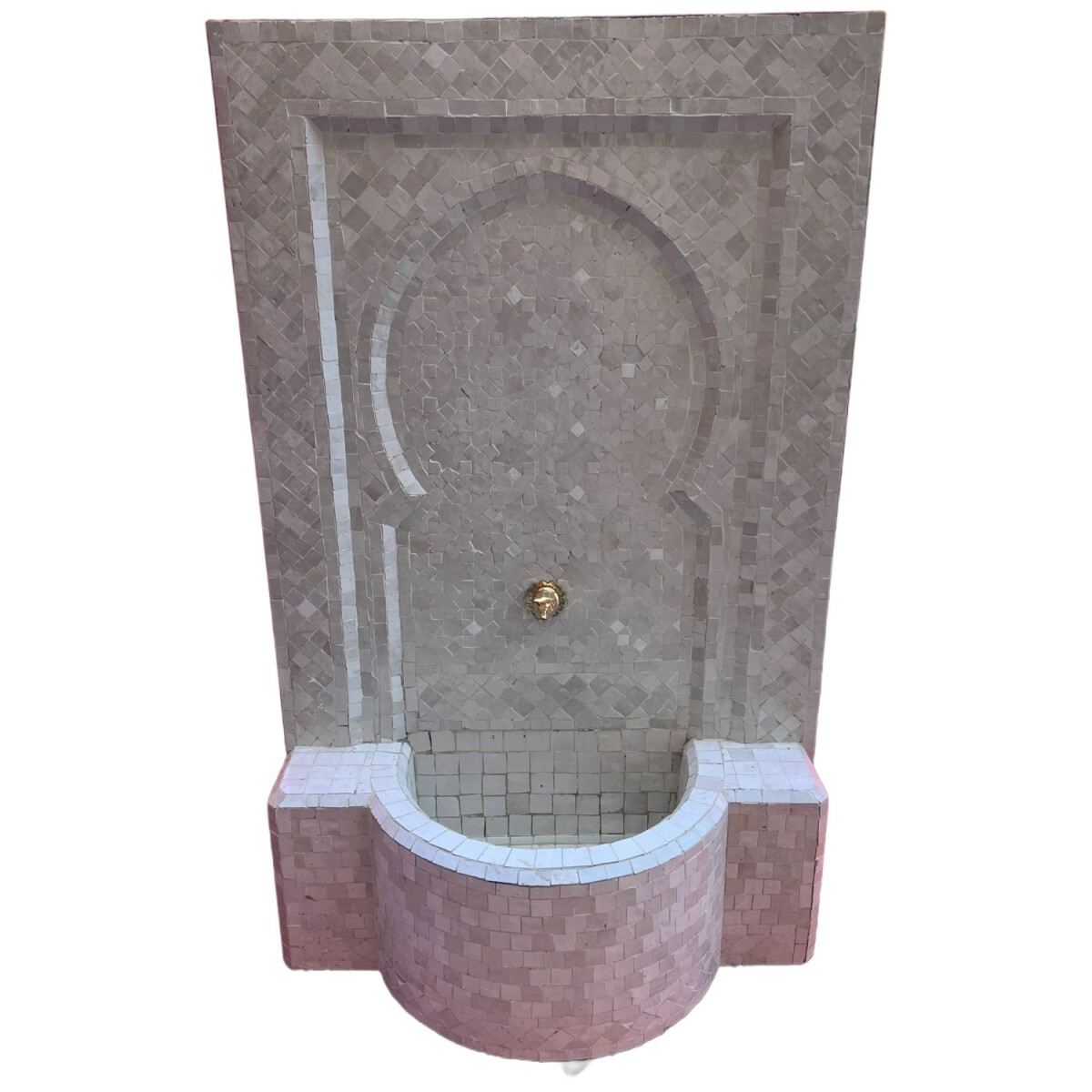 Marokkaanse mozaïek tuinfontein 128 box