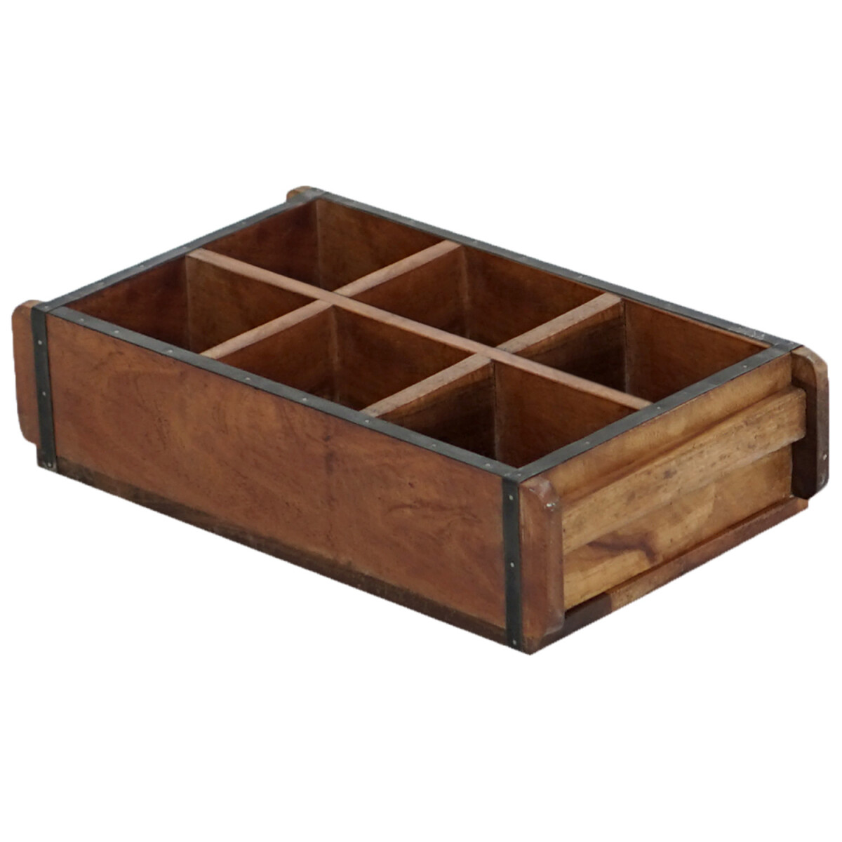 Vintage decoratieve opbergdoos, organizer, sorteerdoos, unie