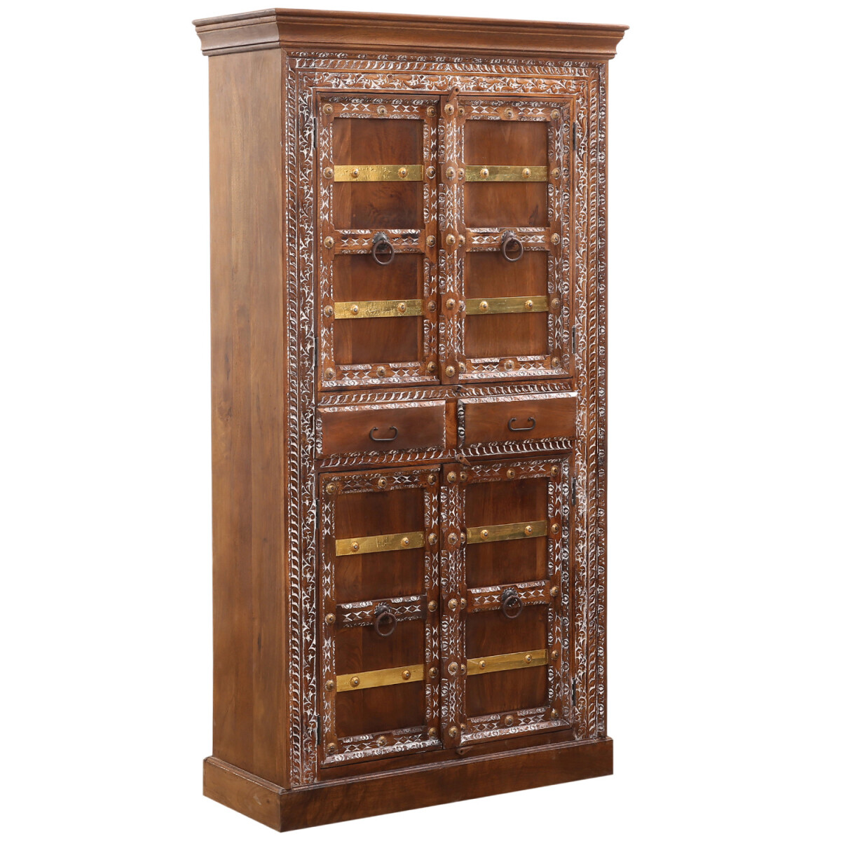 Oosterse meubels: houten kledingkast, br box