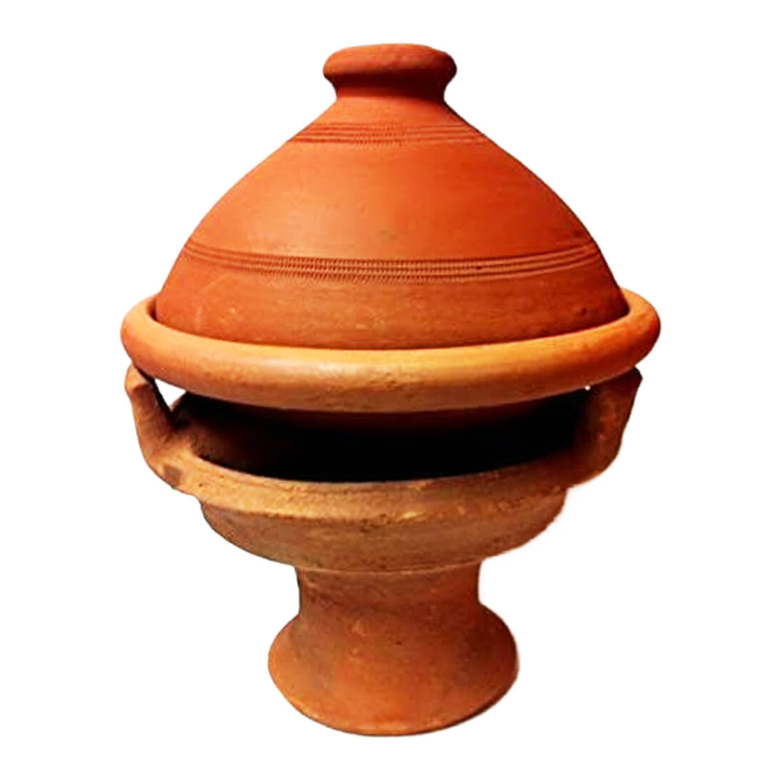 Marokkaanse Tajine Tuareg - 35 cm, inclusief warmhoudplaat