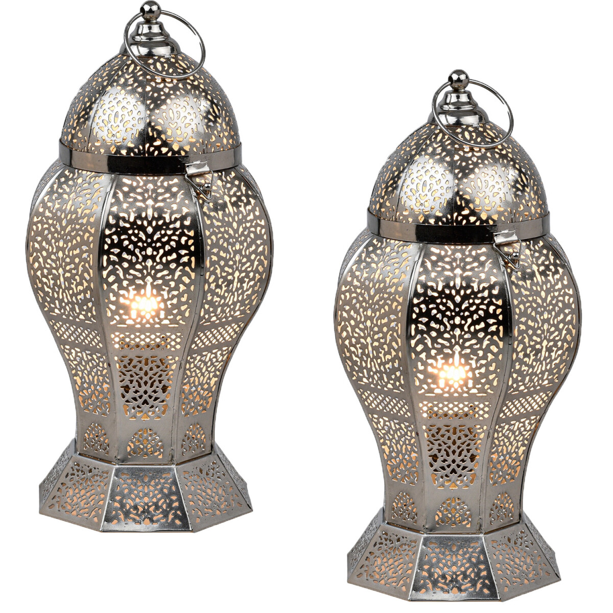 Set van 2 oosterse decoratieve tafellamp box