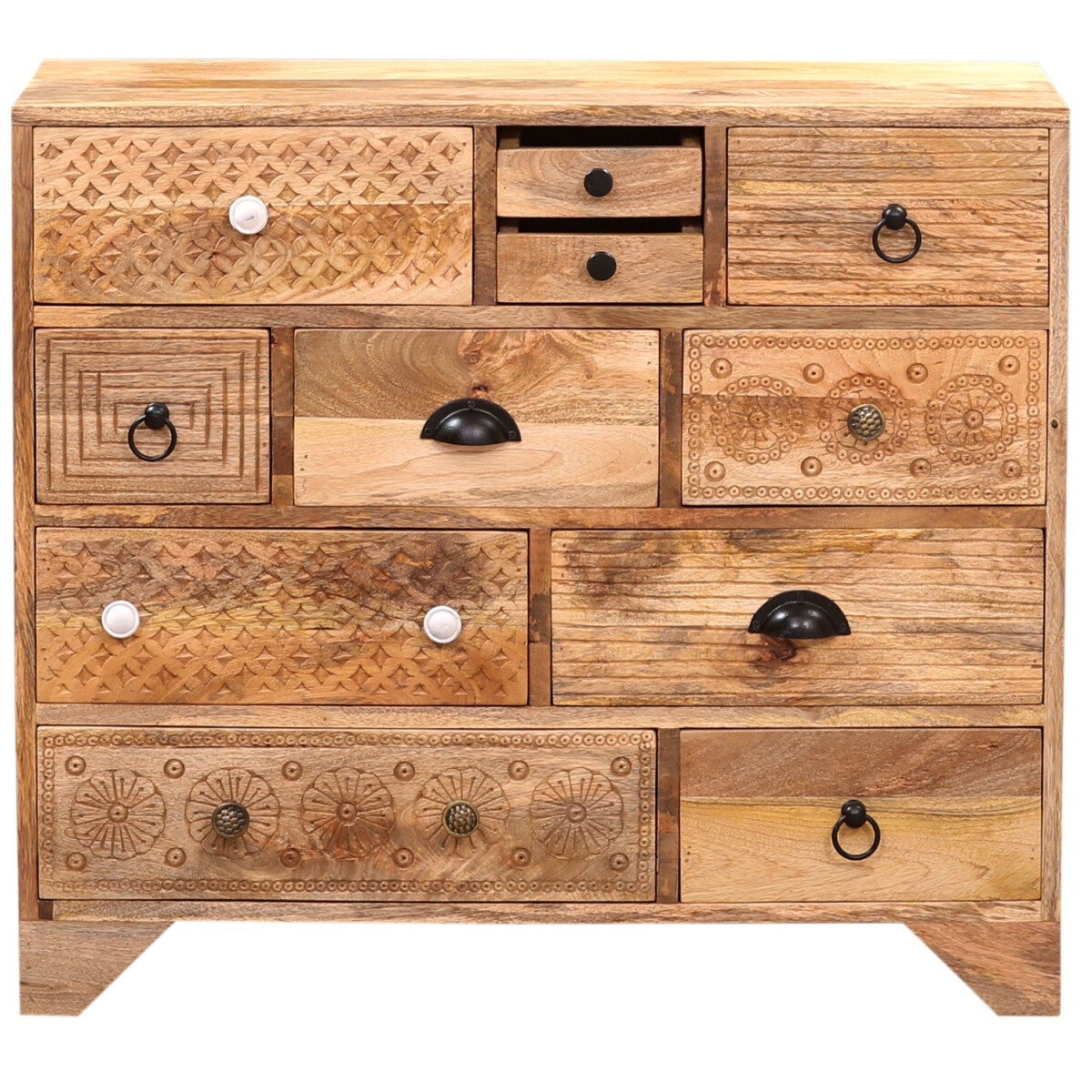 Industrieel meubel: dressoir met lades N box